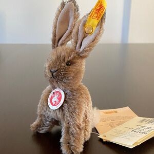 Brown Steiff Dormy Rabbit